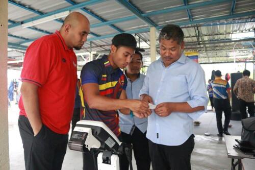 SESI MEET AND GREET KETUA KONTINJEN WILAYAH PERSEKUTUAN, DATUK WAN AHMAD UZIR BIN HJ WAN SULAIMAN BERSAMA ATLET MUAY, GIMRAMA, GIMNASTIK, OLAHRAGA DAN WUSHU