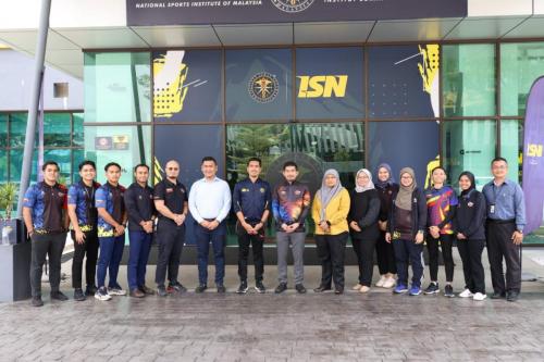 KUNJUNGAN HORMAT MSWP KE INSITUT SUKAN NEGARA, BUKIT JALIL