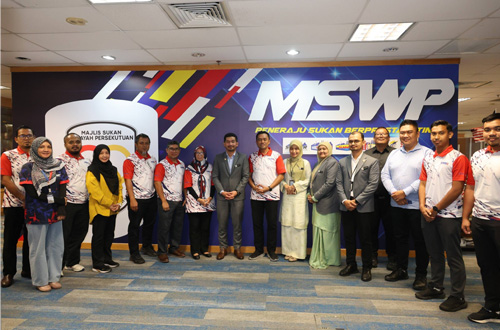 KUNJUNGAN HORMAT (MMU) KE (MSWP)