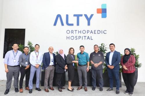 KUNJUNGAN HORMAT MSWP KE ALTY ORTHOPAEDIC HOSPITAL